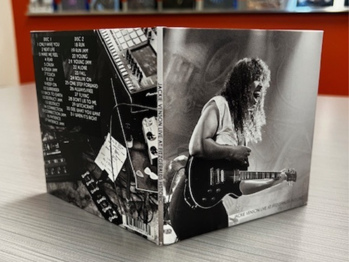 Jackie Venson Live at Fitzgeralds Historic 2 disc CD