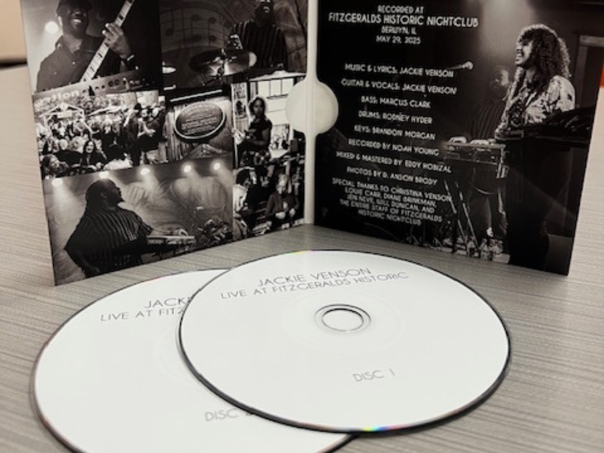 Jackie Venson Live at Fitzgeralds Historic 2 disc CD