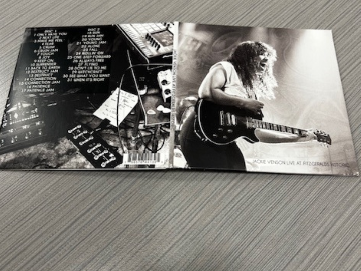 Jackie Venson Live at Fitzgeralds Historic 2 disc CD